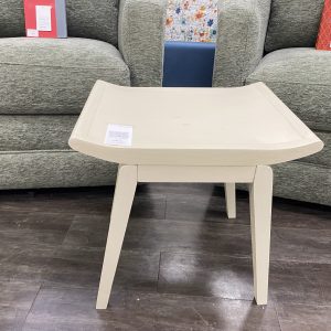 White Wood Stool