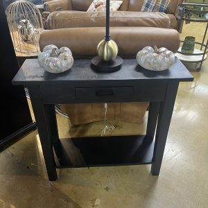 Black Console with Drawer