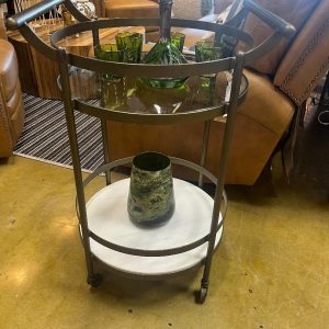 Iron & Marble Beverage Trolley