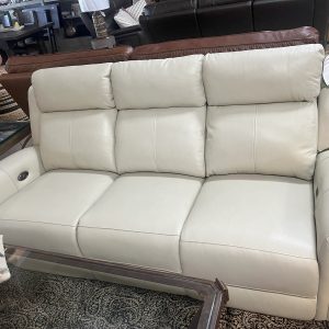 Jonathan Cream Power Reclining Sofa
