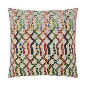 Slither Feather Down Pillow by D.V. Kap