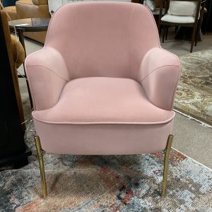 Pink Velvet Chair