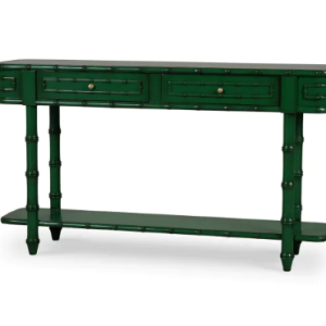 Hurlingham Green Console Table