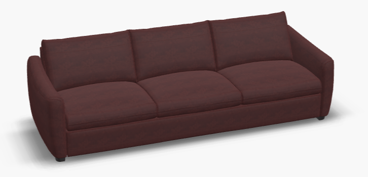 Charli Merlot Sofa