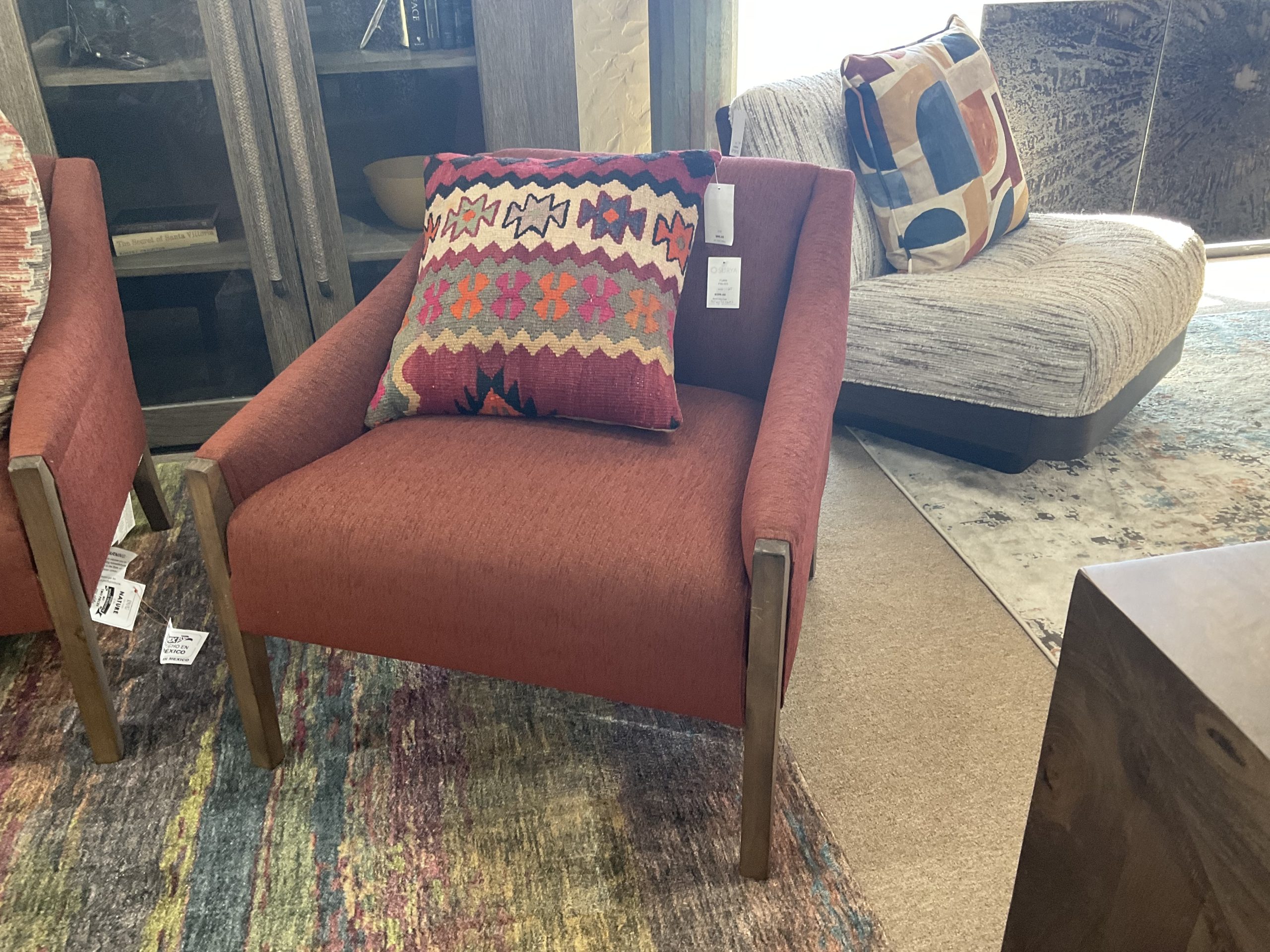 Burnt Orange Chair - Image 4