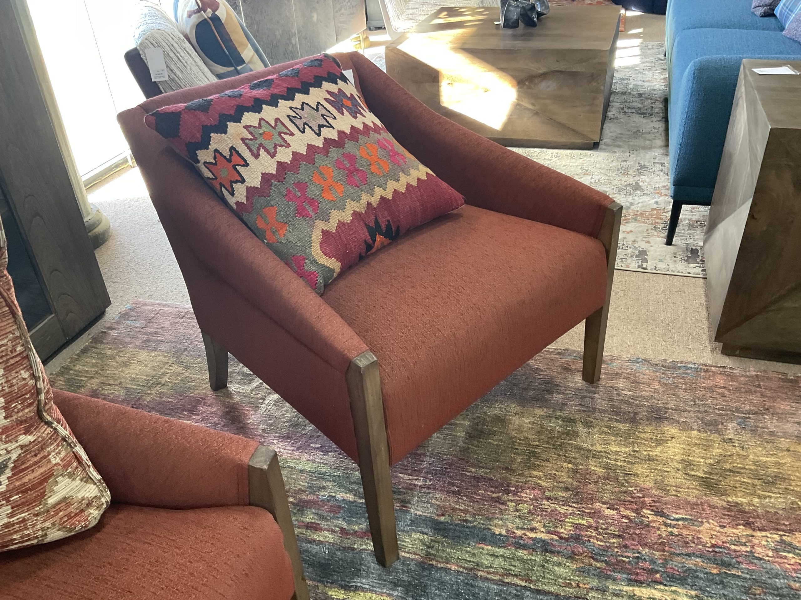 Burnt Orange Chair