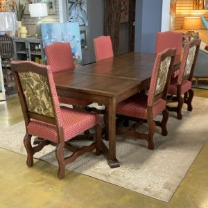 Jonathan Charles Table with 6 Chairs