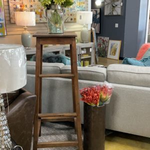 Large Wood Plant Stand