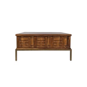 Celeste Square Chestnut Coffee Table