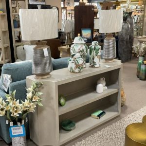 Beige Capitol Console Table