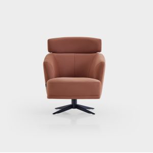 Hera Clay Swivel Armchair