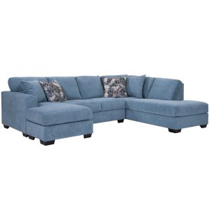 Sky Blue Sectional