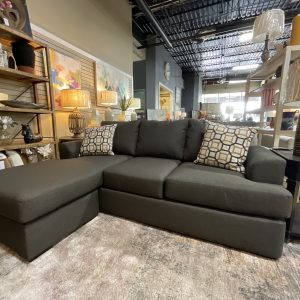 Brown Sofa with reversing Chaise