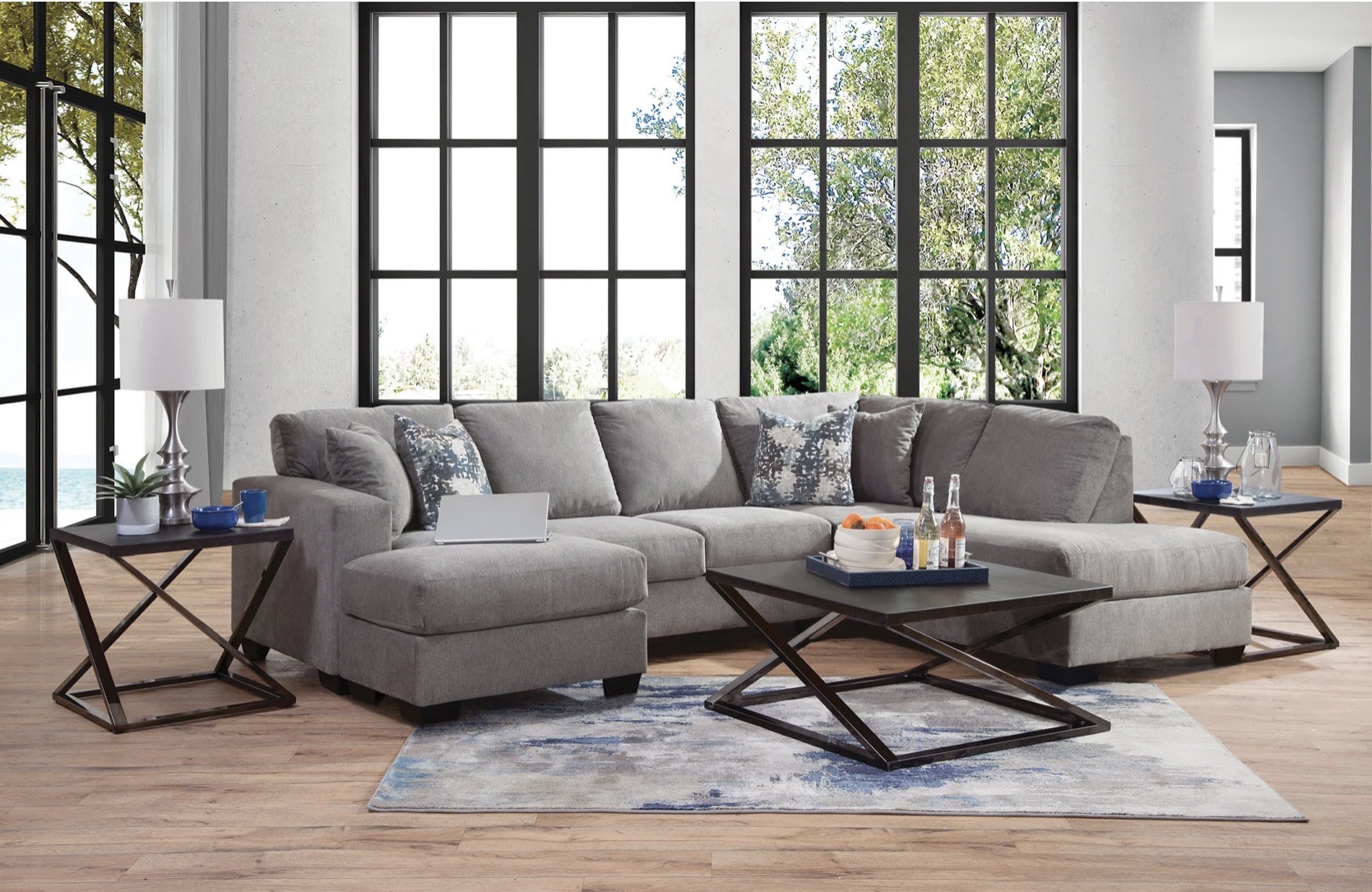 Charcoal Sectional