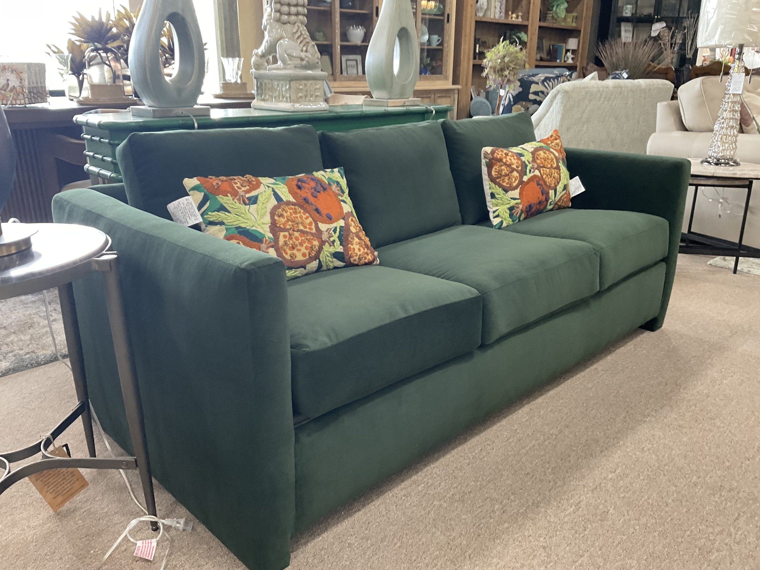 Loden Green Sleeper Sofa - Image 2