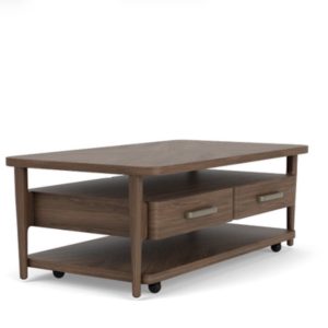 Delia Walnut Coffee Table
