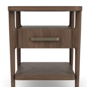 Delia Walnut End Table