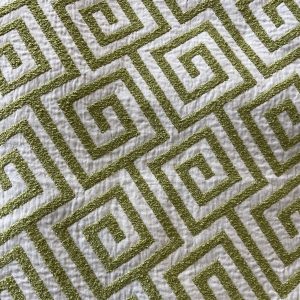Lime Green Key - Upholstery Fabric