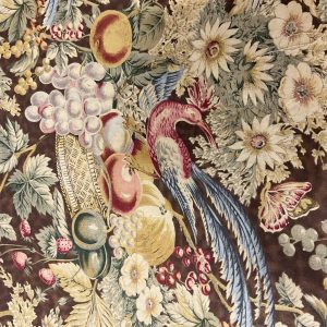 Pheasant Floral - Upholstery Fabric